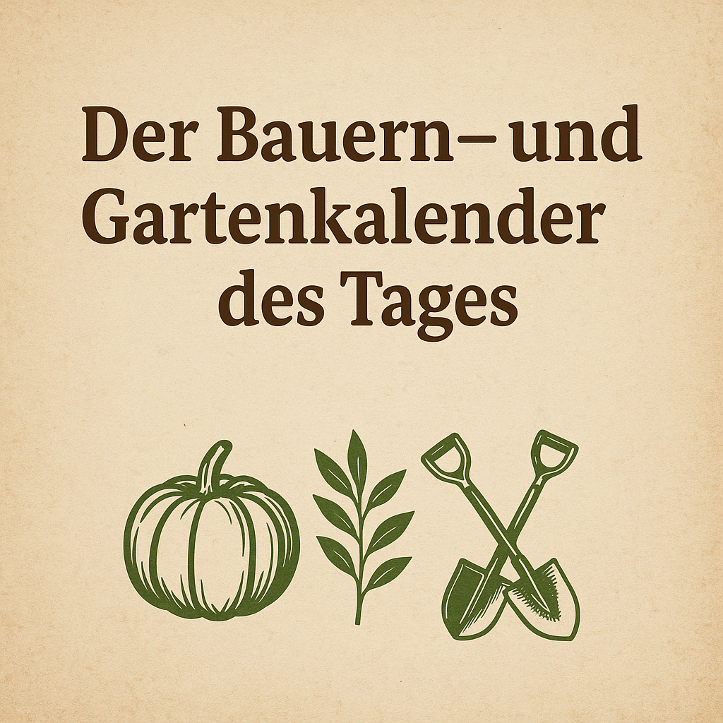Der Bauern- und Gartenkalender November 2025